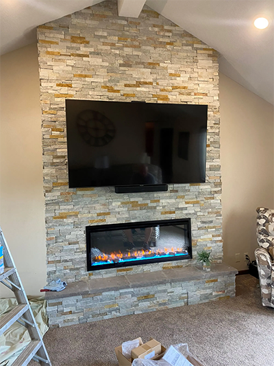 fireplace
